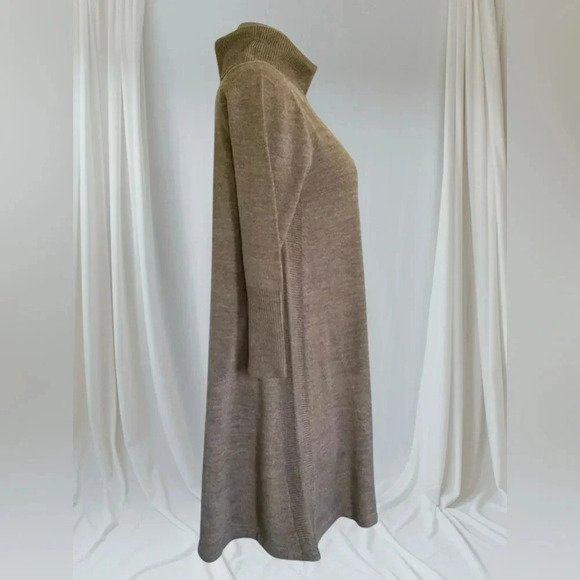 💟Beige  Sweater Tunic - Picture 2 of 14